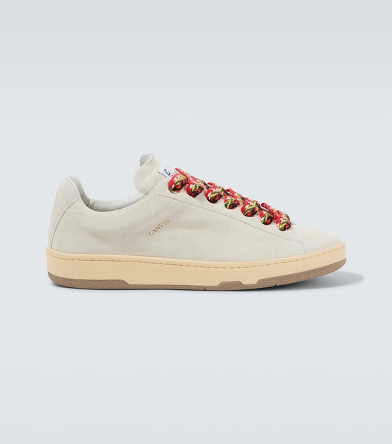 Lanvin Curb Lite suede sneakers