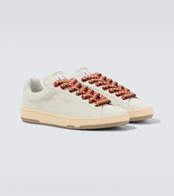 Lanvin Curb Lite suede sneakers