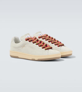 Lanvin Curb Lite suede sneakers