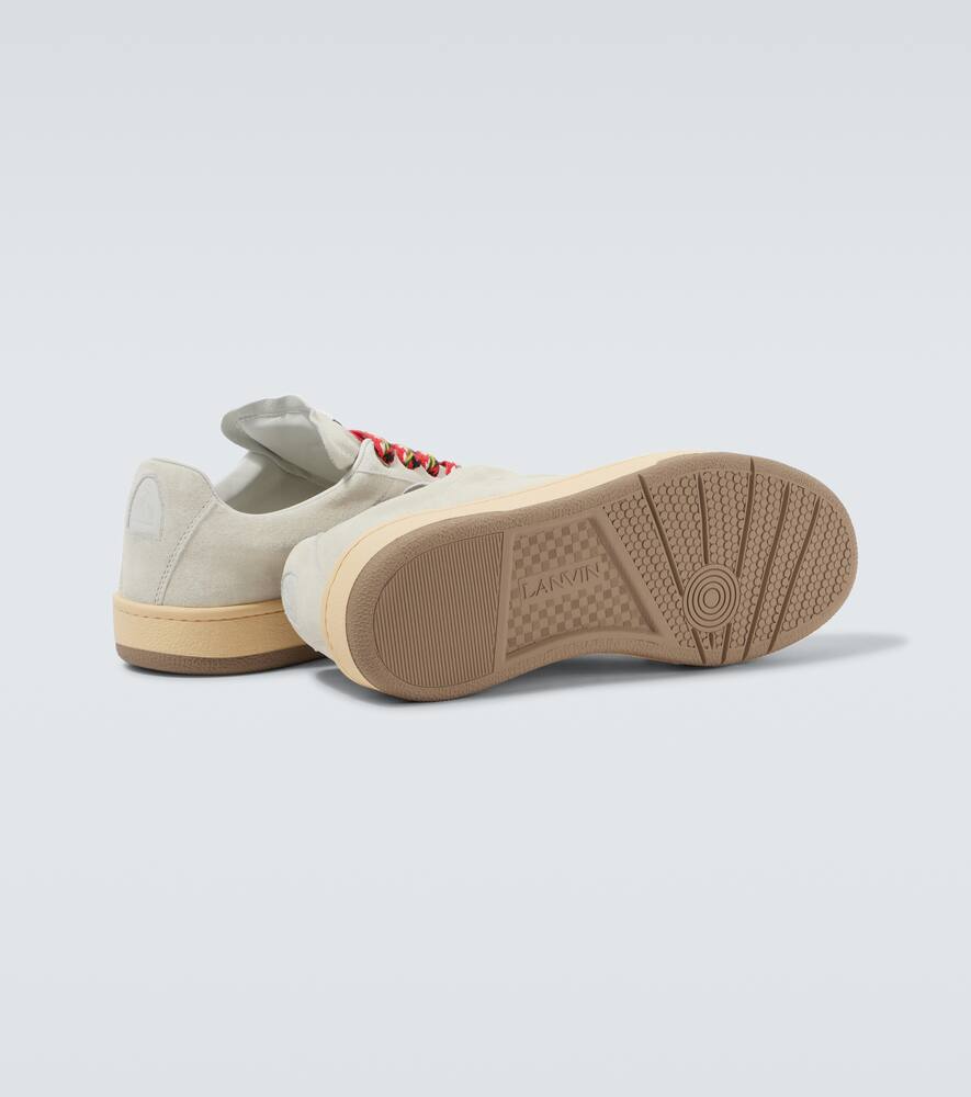 Lanvin Curb Lite suede sneakers