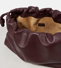 Loewe Flamenco Large leather clutch