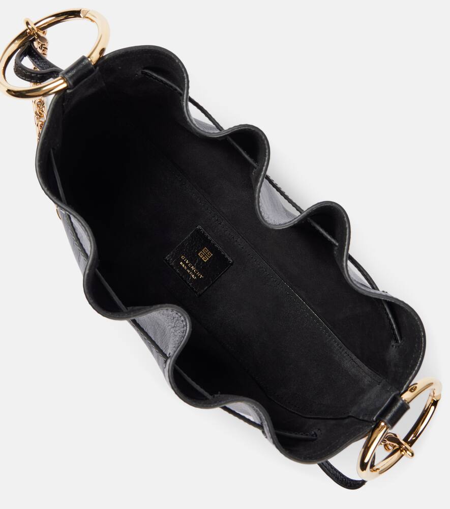 Givenchy Pumpkin Mini leather bucket bag