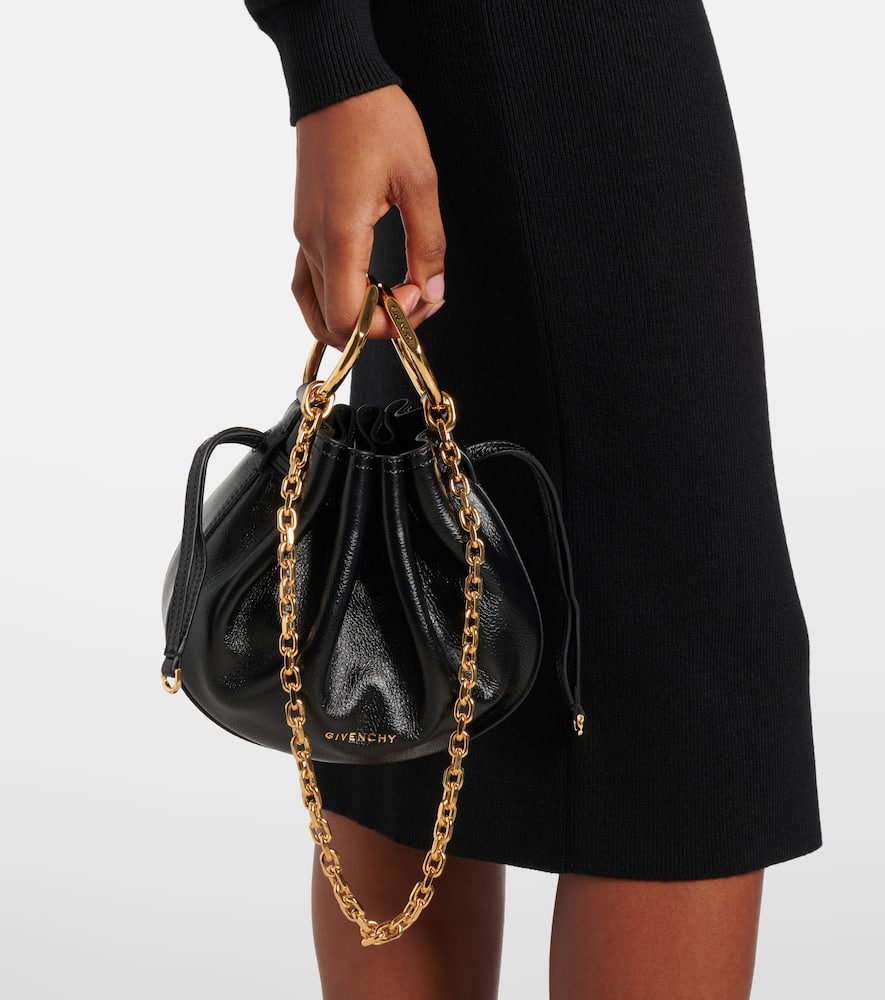 Givenchy Pumpkin Mini leather bucket bag