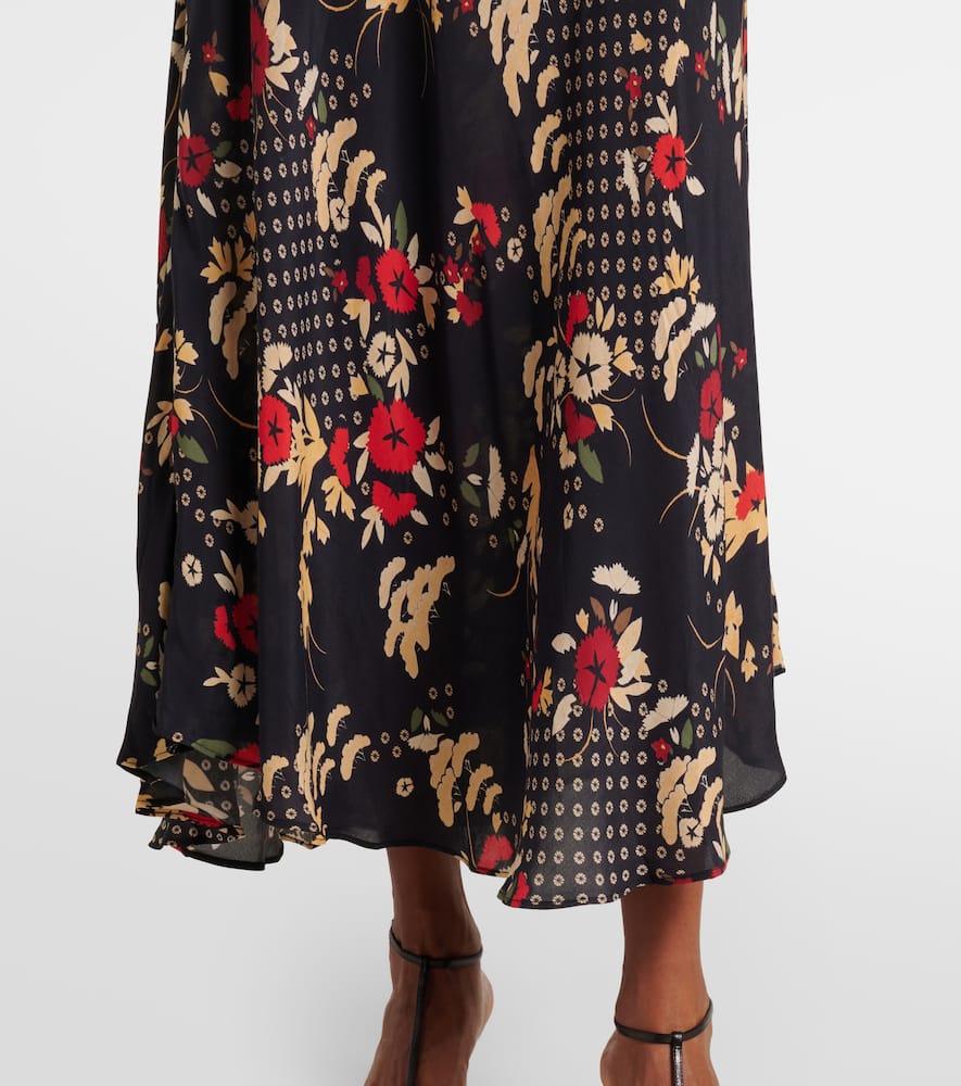 Rixo Trula floral maxi dress