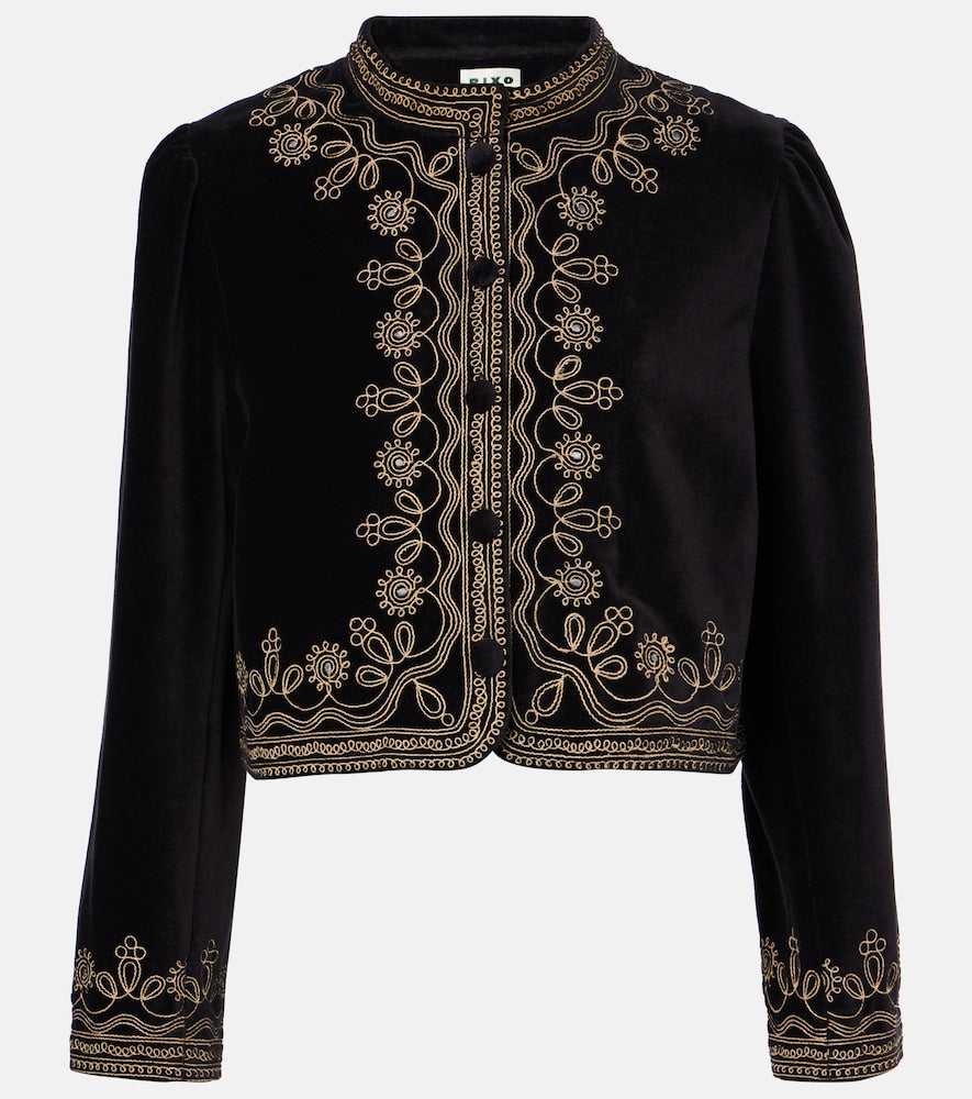 Rixo Denver embroidered cotton jacket - Rixo Denver 刺绣棉质夹克