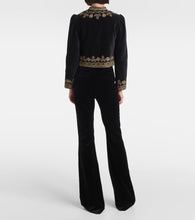 Rixo Denver embroidered cotton jacket
