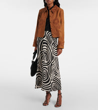 Rixo Dionne appliqu√É¬© suede jacket