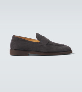 Brunello Cucinelli Suede penny loafers