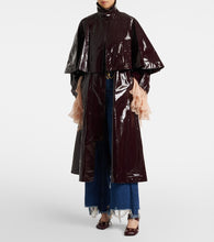 Chloe Caped coated cotton coat