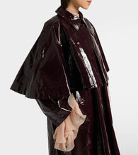 Chloe Caped coated cotton coat