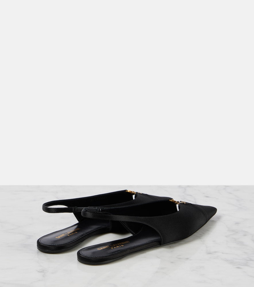 Saint Laurent Babylone  slingback flats