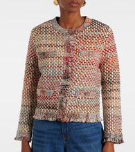 Veronica Beard Sariyah cotton and wool-blend knit jacket
