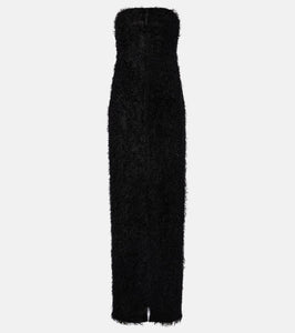 Toteme Strapless fil coup√É¬© midi dress