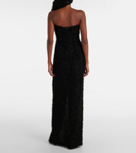 Toteme Strapless fil coup√É¬© midi dress