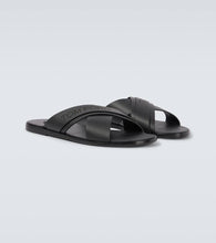 Tom Ford Preston T leather sandals