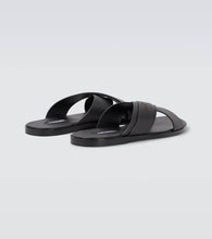 Tom Ford Preston T leather sandals