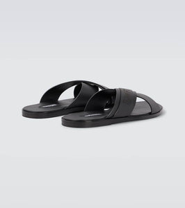 Tom Ford Preston T leather sandals