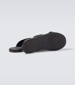Tom Ford Preston T leather sandals