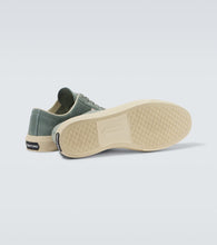 Tom Ford Cambridge leather-trimmed suede sneakers