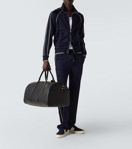 Tom Ford Cambridge leather-trimmed suede sneakers