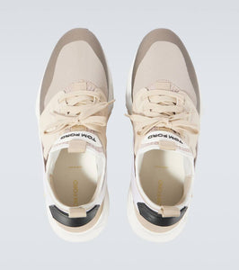 Tom Ford Jago leather-trimmed sneakers