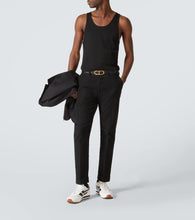 Tom Ford Mick suede-trimmed sneakers
