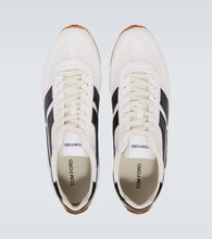 Tom Ford Mick suede-trimmed sneakers