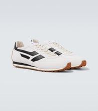 Tom Ford Mick suede-trimmed sneakers
