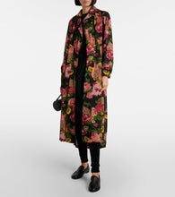 Junya Watanabe Georgette and jersey midi dress