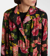 Junya Watanabe Georgette and jersey midi dress