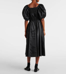 Noir Kei Ninomiya Shirred midi dress