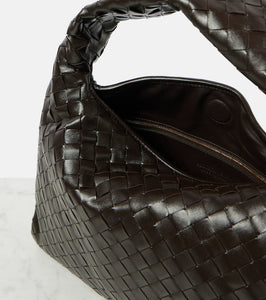 Bottega Veneta Hop Intrecciato leather shoulder bag