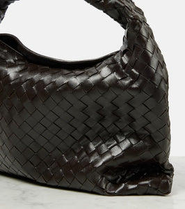 Bottega Veneta Hop Intrecciato leather shoulder bag