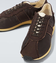 The Row Moveo canvas-trimmed sneakers