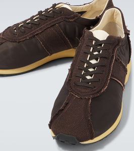 The Row Moveo canvas-trimmed sneakers