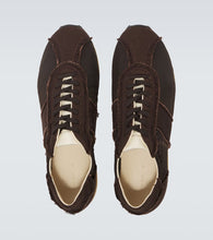 The Row Moveo canvas-trimmed sneakers
