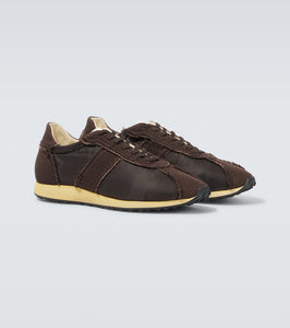 The Row Moveo canvas-trimmed sneakers