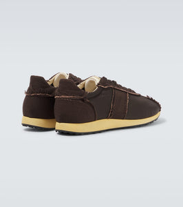 The Row Moveo canvas-trimmed sneakers