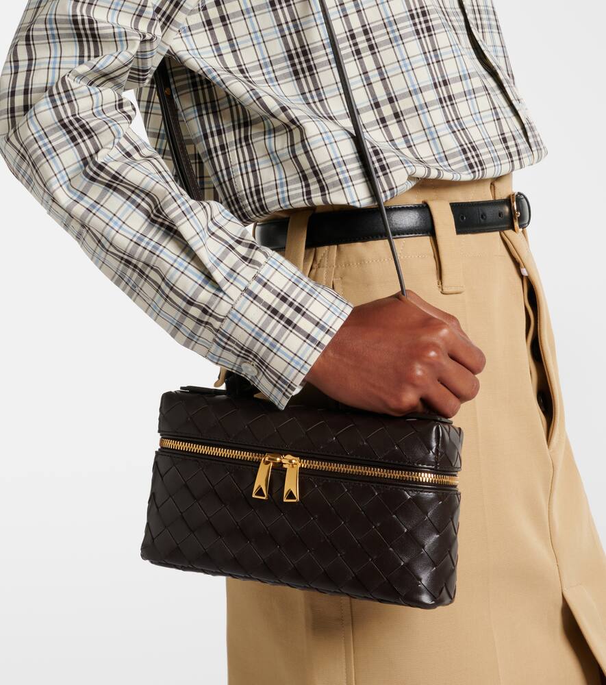 Bottega Veneta Bang Bang Intrecciato leather vanity bag