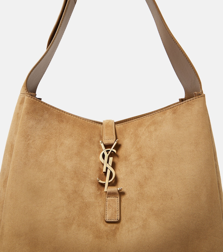Saint Laurent Le 5 √É¬† 7 Supple Large suede shoulder bag