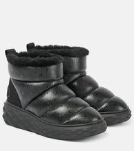 Jimmy Choo Xan shearling-lined leather snow boots - Jimmy Choo Xan 羊毛衬里皮革雪地靴
