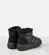 Jimmy Choo Xan shearling-lined leather snow boots