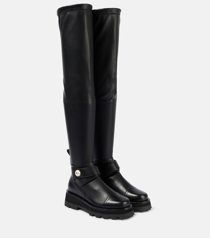 Jimmy Choo Meena leather over-the-knee boots - Jimmy Choo Meena 过膝皮靴