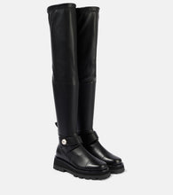 Jimmy Choo Meena leather over-the-knee boots - Jimmy Choo Meena 过膝皮靴