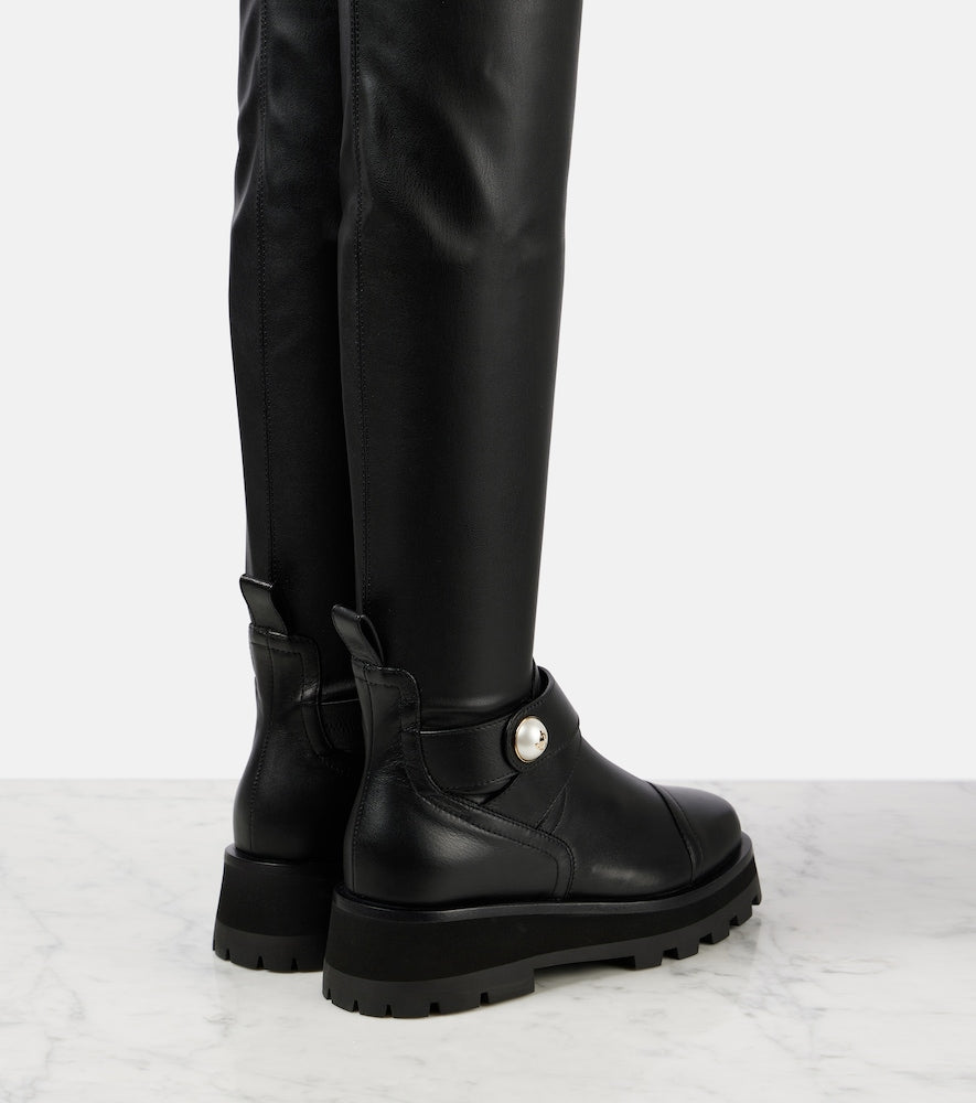 Jimmy Choo Meena leather over-the-knee boots