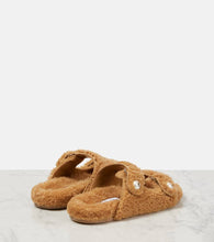 Jimmy Choo Fayence shearling sandals