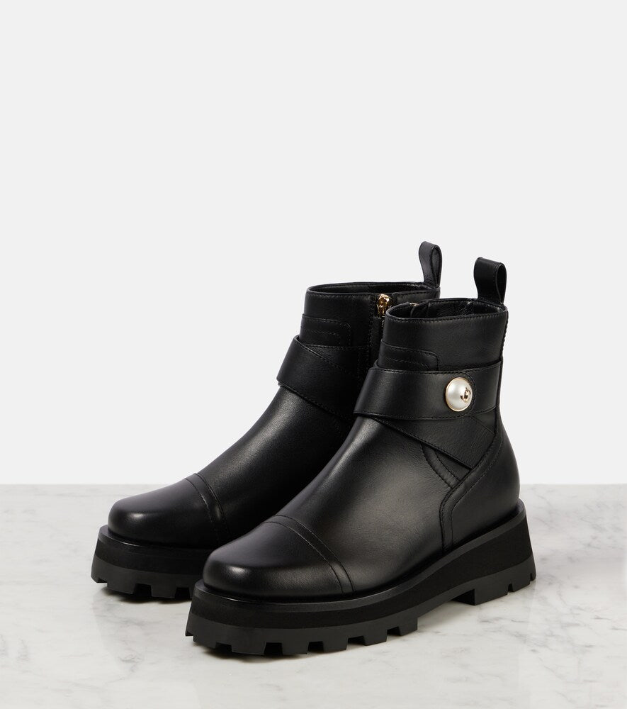 Jimmy Choo Meena leather ankle boots