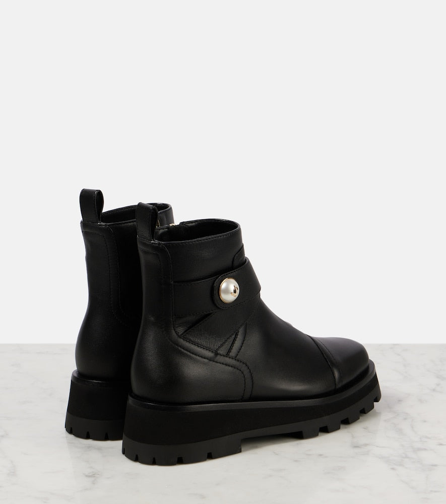 Jimmy Choo Meena leather ankle boots