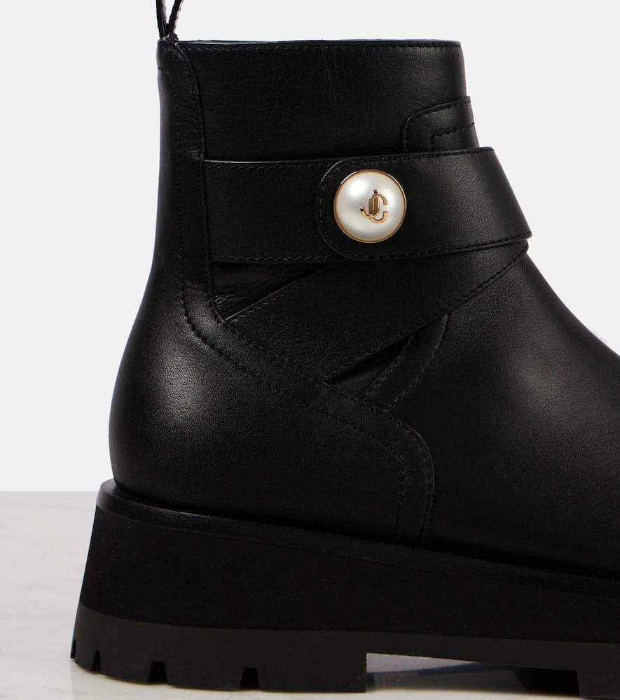 Jimmy Choo Meena leather ankle boots
