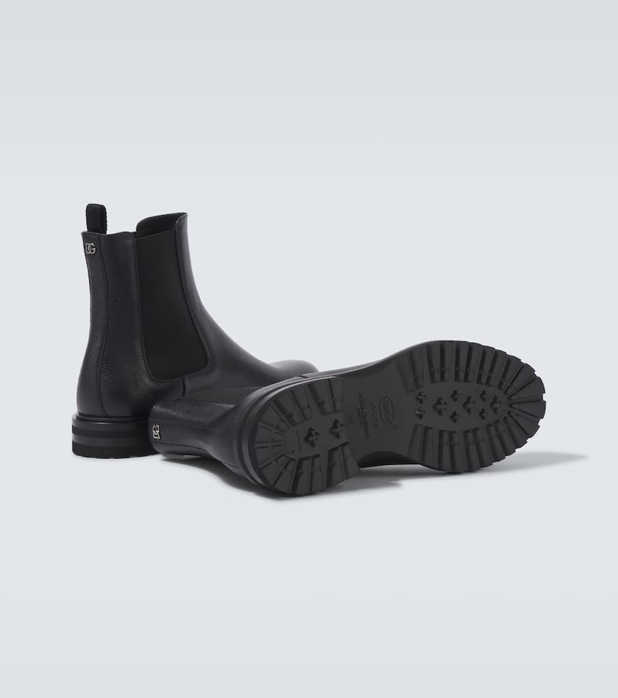 Dolce&Gabbana Altavilla leather Chelsea boots